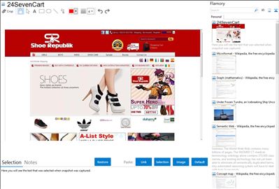 24SevenCart - Flamory bookmarks and screenshots