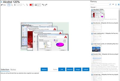 Alcohol 120% - Flamory bookmarks and screenshots