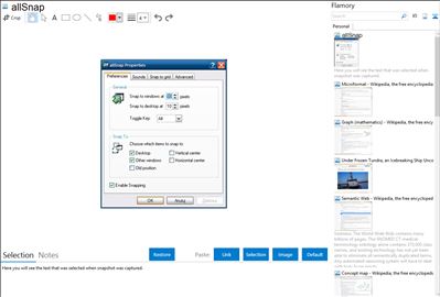 allSnap - Flamory bookmarks and screenshots