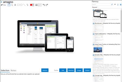 amagno - Flamory bookmarks and screenshots