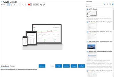 AWR Cloud - Flamory bookmarks and screenshots