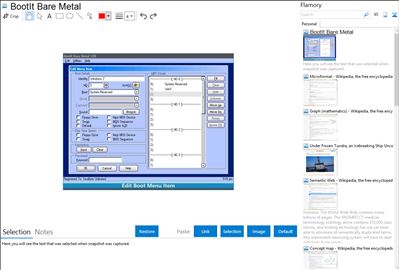 BootIt Bare Metal - Flamory bookmarks and screenshots