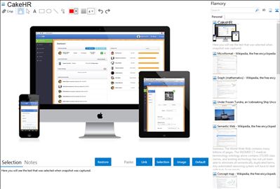 CakeHR - Flamory bookmarks and screenshots