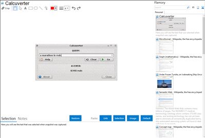 Calcuverter - Flamory bookmarks and screenshots