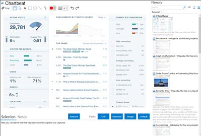 Chartbeat - Flamory bookmarks and screenshots