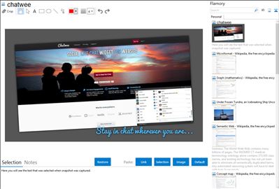 chatwee - Flamory bookmarks and screenshots