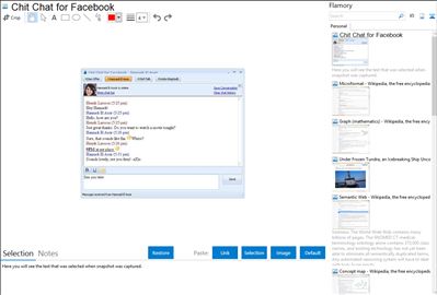 Chit Chat for Facebook - Flamory bookmarks and screenshots