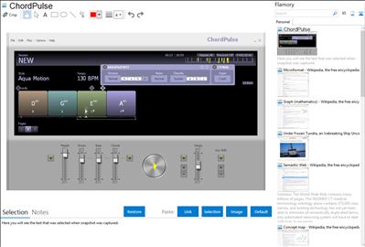 ChordPulse - Flamory bookmarks and screenshots