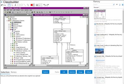 Classbuilder - Flamory bookmarks and screenshots