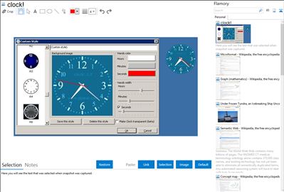 clock! - Flamory bookmarks and screenshots