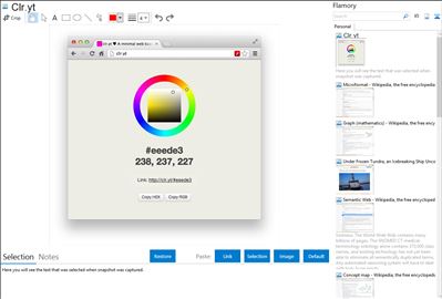 Clr.yt - Flamory bookmarks and screenshots