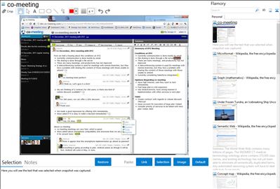 co-meeting - Flamory bookmarks and screenshots