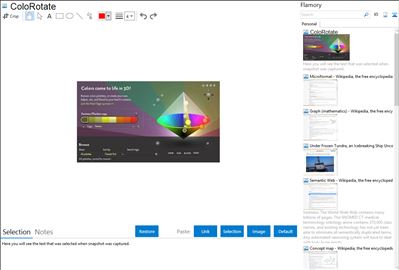 ColoRotate - Flamory bookmarks and screenshots