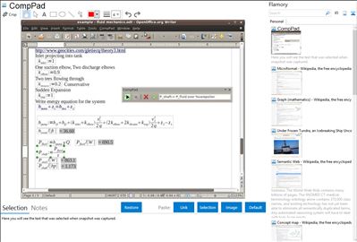 CompPad - Flamory bookmarks and screenshots
