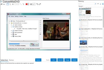 ConvertXtoDVD - Flamory bookmarks and screenshots