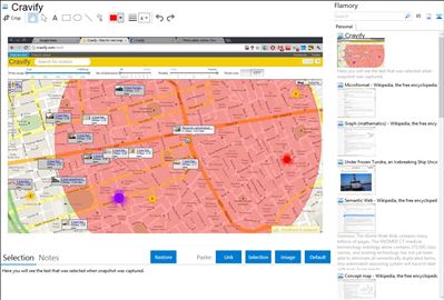 Cravify - Flamory bookmarks and screenshots