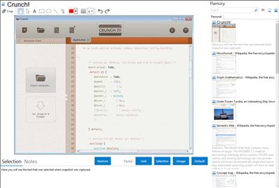 Crunch! - Flamory bookmarks and screenshots