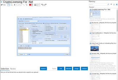 CryptoLicensing For .Net - Flamory bookmarks and screenshots