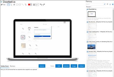Doorbell.io - Flamory bookmarks and screenshots