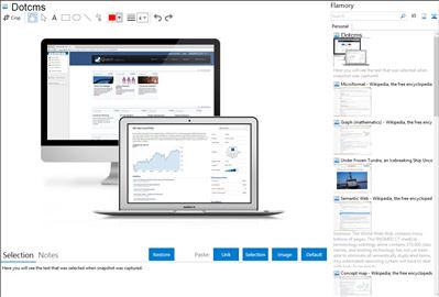 Dotcms - Flamory bookmarks and screenshots