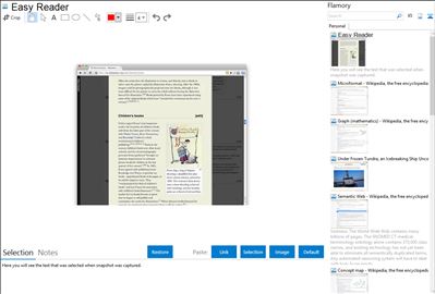 Easy Reader - Flamory bookmarks and screenshots