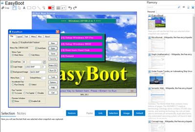 EasyBoot - Flamory bookmarks and screenshots
