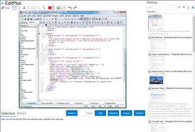 EditPlus - Flamory bookmarks and screenshots