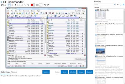 EF Commander - Flamory bookmarks and screenshots