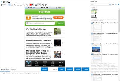 eHow - Flamory bookmarks and screenshots