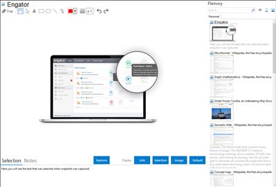Engator - Flamory bookmarks and screenshots