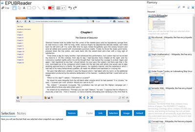 EPUBReader - Flamory bookmarks and screenshots