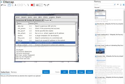 Ettercap - Flamory bookmarks and screenshots