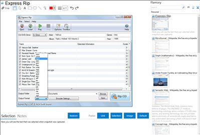 Express Rip - Flamory bookmarks and screenshots