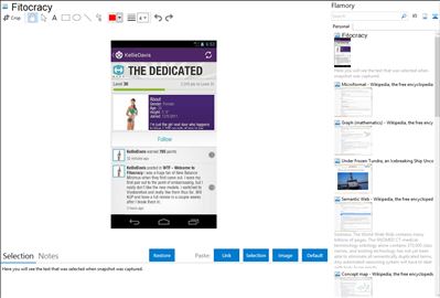 Fitocracy - Flamory bookmarks and screenshots