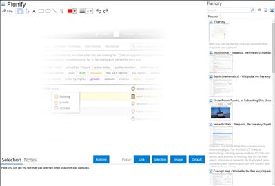 Flunify - Flamory bookmarks and screenshots