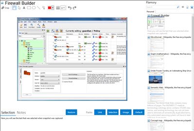 Firewall Builder - Flamory bookmarks and screenshots