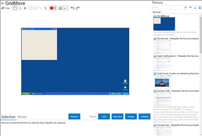 GridMove - Flamory bookmarks and screenshots