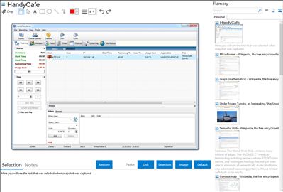 HandyCafe - Flamory bookmarks and screenshots