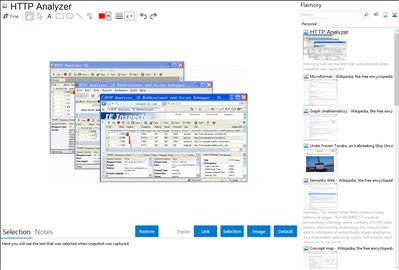 HTTP Analyzer - Flamory bookmarks and screenshots