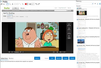 Hulu - Flamory bookmarks and screenshots