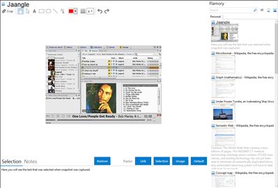 Jaangle - Flamory bookmarks and screenshots