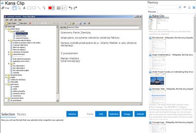 Kana Clip - Flamory bookmarks and screenshots