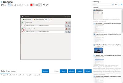 Kangee - Flamory bookmarks and screenshots