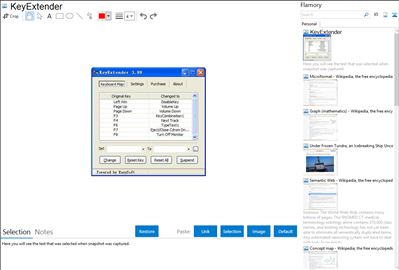 KeyExtender - Flamory bookmarks and screenshots
