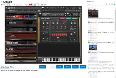 Kontakt - Flamory bookmarks and screenshots