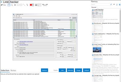 LinkChecker - Flamory bookmarks and screenshots