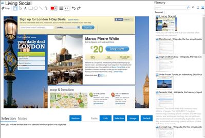 Living Social - Flamory bookmarks and screenshots