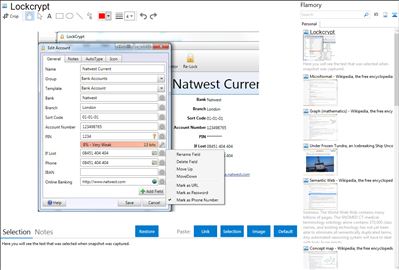 Lockcrypt - Flamory bookmarks and screenshots