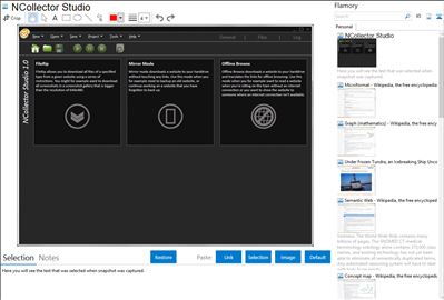 NCollector Studio - Flamory bookmarks and screenshots