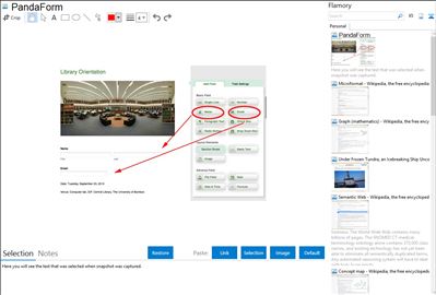 PandaForm - Flamory bookmarks and screenshots